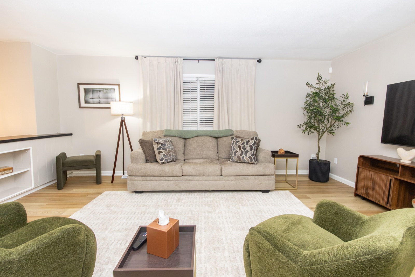Upstairs living room